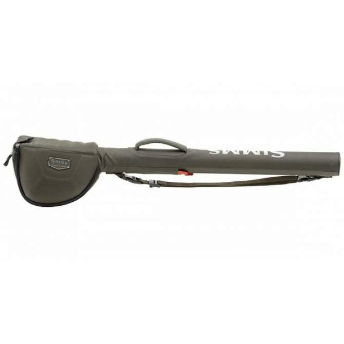 Simms Bounty Hunter Single Rod Reel Case, Coal