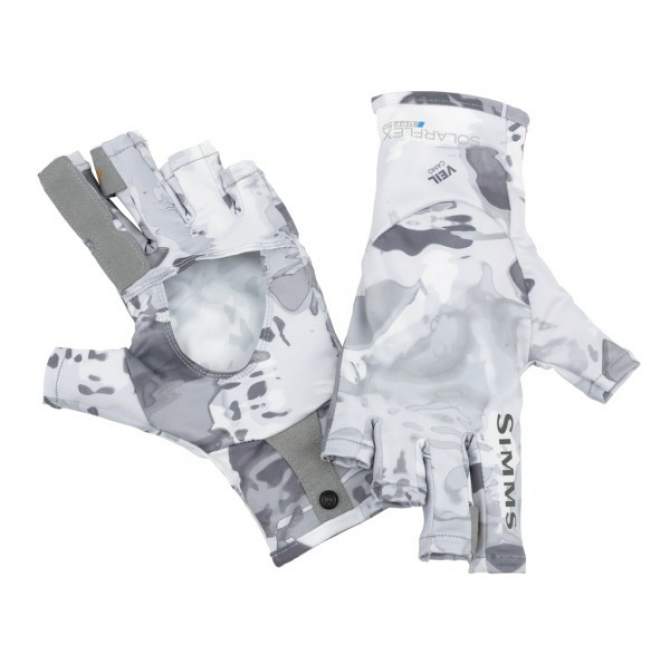 Simms SolarFlex SunGlove, Cloud Camo Grey