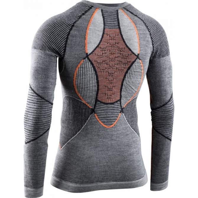 X-Bionic APANI 4.0 MERINO SHIRT ROUND NECK LG SL Men, M
