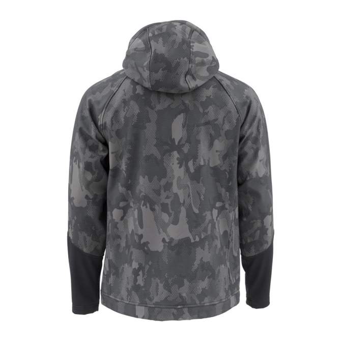 Simms Katafront Hoody, Hex Flo Camo Carbon