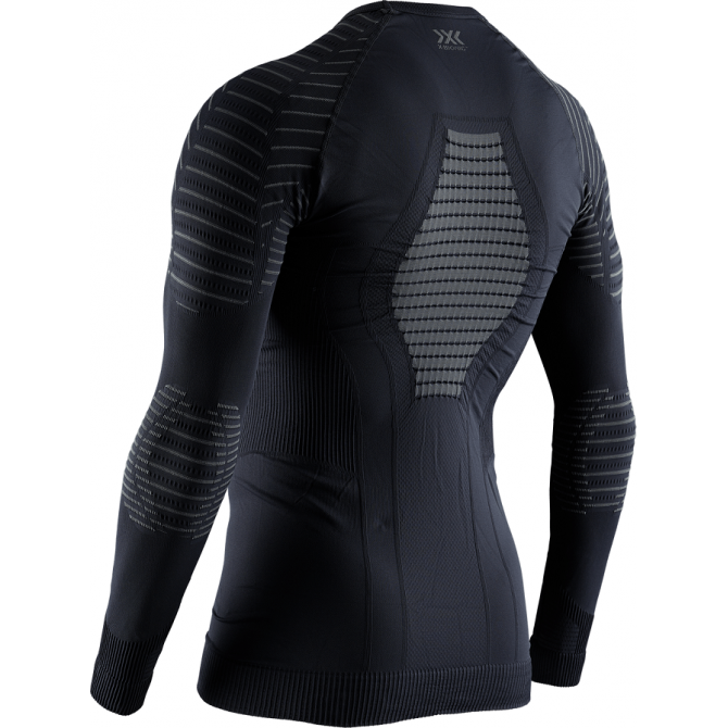 X-BIONIC® INVENT® 4.0 SHIRT ROUND NECK LG SL, Black