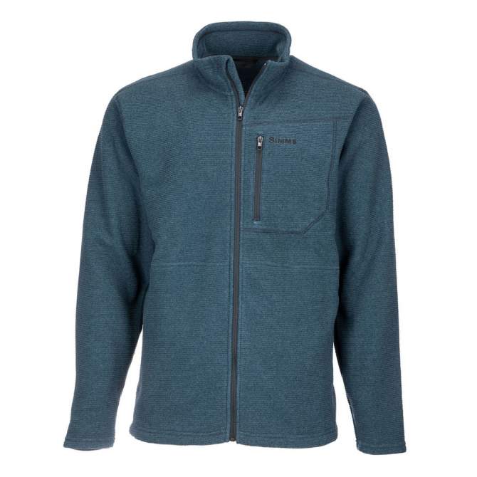 Simms Rivershed Full Zip '20, Dark Moon