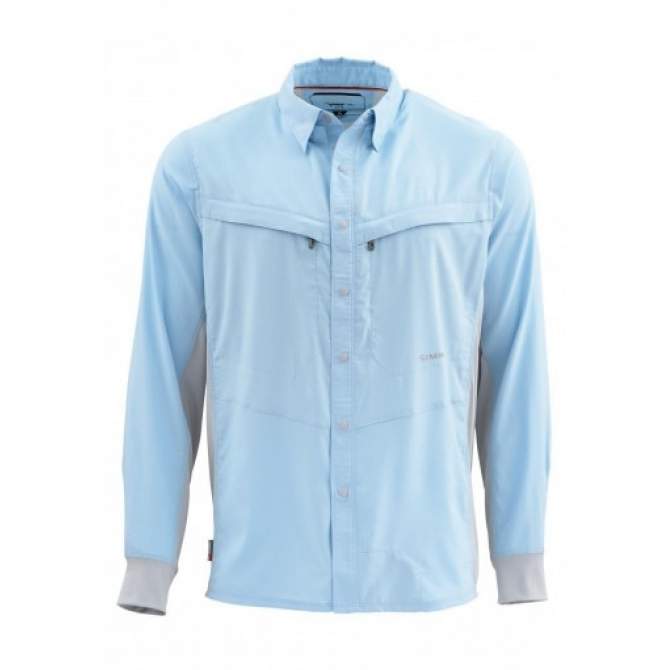Рубашка SIMMS Intruder Bicomp Shirt, Light Blue