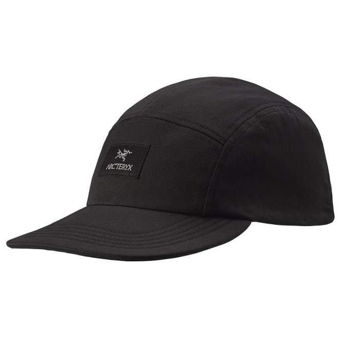 Купить Arcteryx 5 PANEL LABEL HAT, Black Arcteryx 5 PANEL LABEL HAT, Black