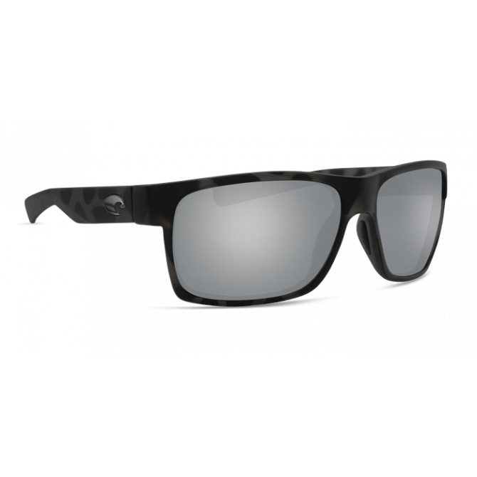Costa Half Moon, Gray Silver Mirrow 580P, Ocearch Matte Tiger Shark Frame
