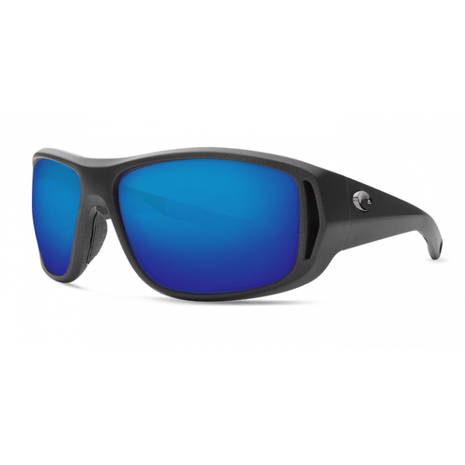 Costa Montauk, Blue Mirror 580P, Steel Gray Metallic Frame