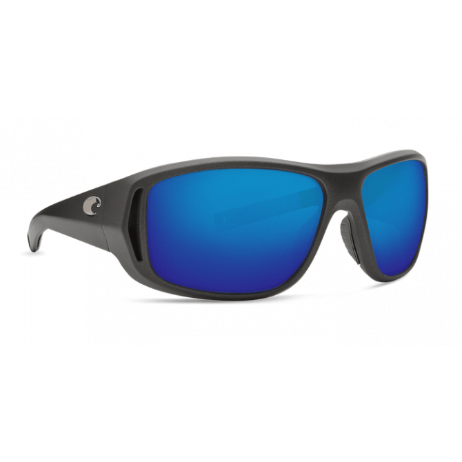 Costa Montauk, Blue Mirror 580P, Steel Gray Metallic Frame