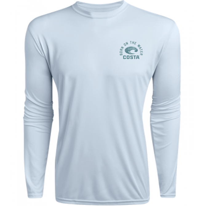 Costa TECHNICAL DORADO LS SHIRT, Light Blue