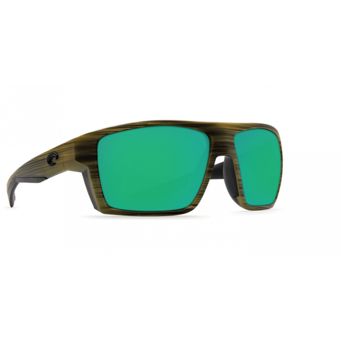 Costa Bloke, Green Mirror 580P, Matte Verde Teak+Black Frame