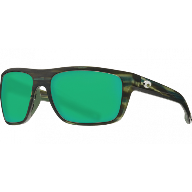 Costa Broadbill, Green Mirror 580P, Matte Reef Frame