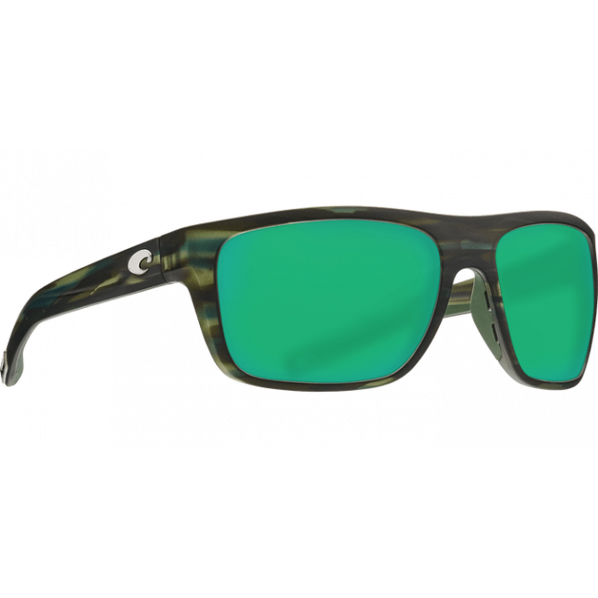 Costa Broadbill, Green Mirror 580P, Matte Reef Frame