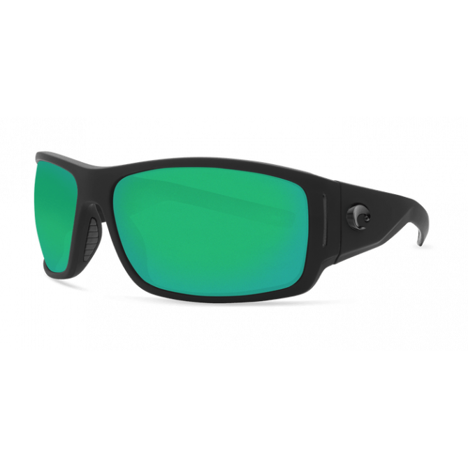 Costa Cape, Green Mirror 580P, Matte Black Ultra Frame