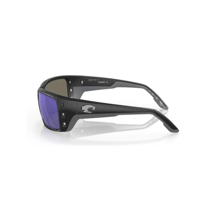 Costa Permit, Blue Mirror 580G, Matte Black