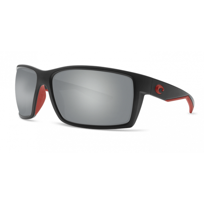 Costa Reefton, Gray Silver Mirror 580P, Race Black Frame