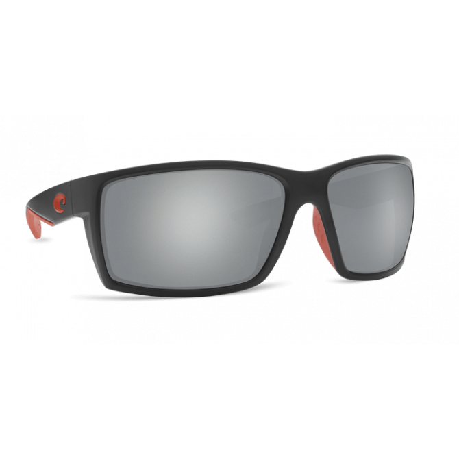 Costa Reefton, Gray Silver Mirror 580P, Race Black Frame