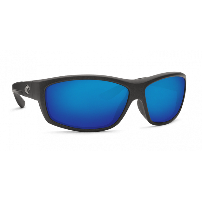 Costa Saltbreak Blue Mirror 580P, Steel Gray Metallic Frame
