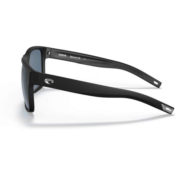 Costa Spearo, Gray 580P, Matte Black Frame
