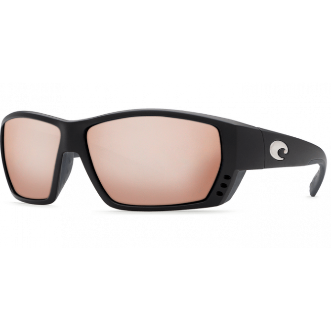 Costa Tuna Alley, Copper Silver Mirror 580P, Black Frame