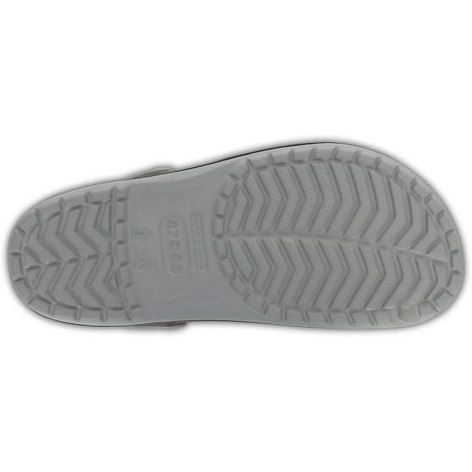 CROCS Crocband Light Grey-Navy