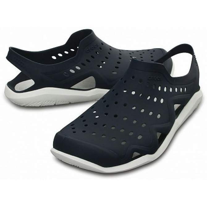 CROCS Swiftwater Wave Shoe M Navy-White