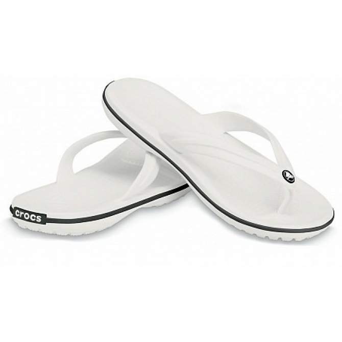  CROCS Crocband Flip White