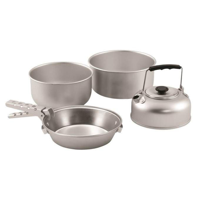 Easy Camp Adventure Cook Set L, серебряный