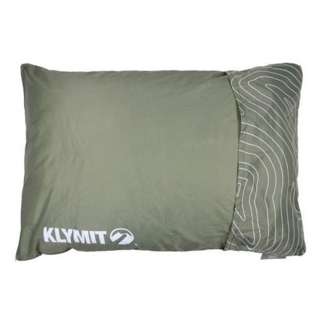 Klymit Drift Camp Pillow Large, зелёный