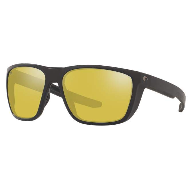 Costa Ferg Sunrise Silver Mirror 580G, Matte Black Frame