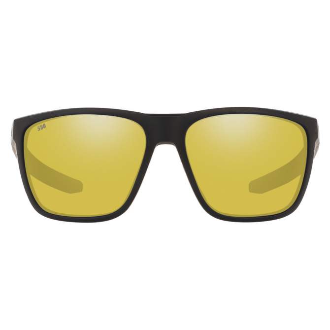 Costa Ferg Sunrise Silver Mirror 580G, Matte Black Frame
