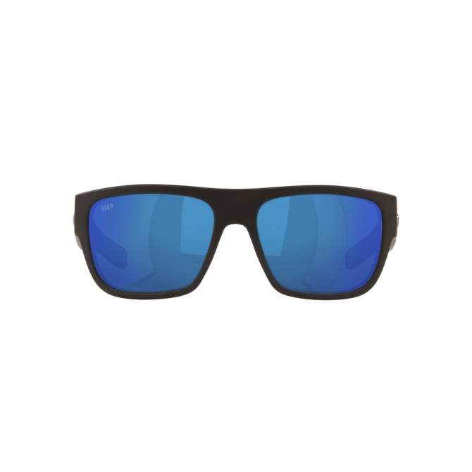 Costa Sampan Blue Mirror 580P, Matte Black Frame