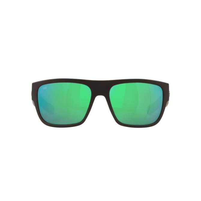 Costa Sampan Green Mirror 580G, Matte Black Frame