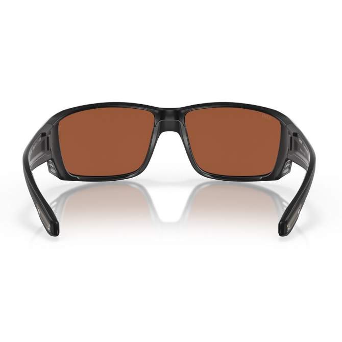 Costa Tuna Alley Pro Green Mirror 580G, Matte Black