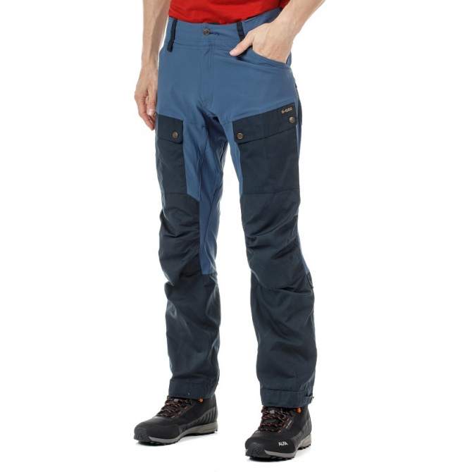 Fjallraven Keb Trousers M, Dark Navy-Uncle Blue