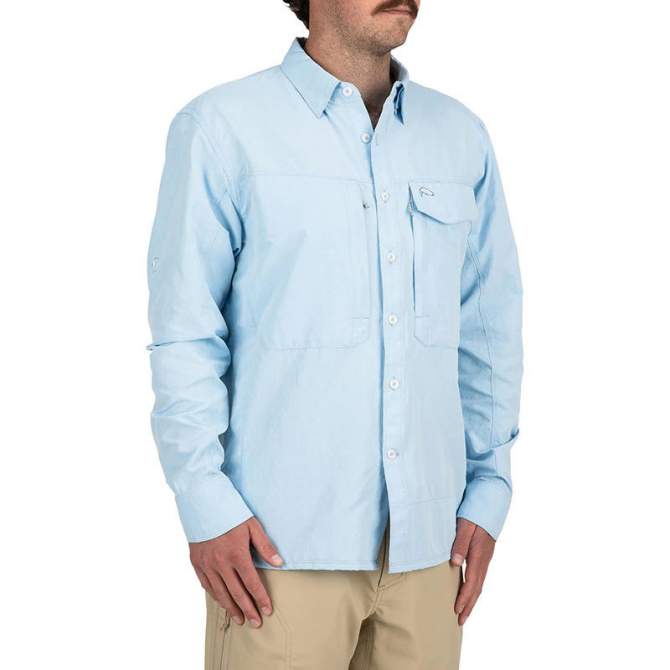 Simms Guide Fishing Shirt, Sky