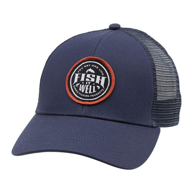Simms Fish It Well Trucker, Dark Moon