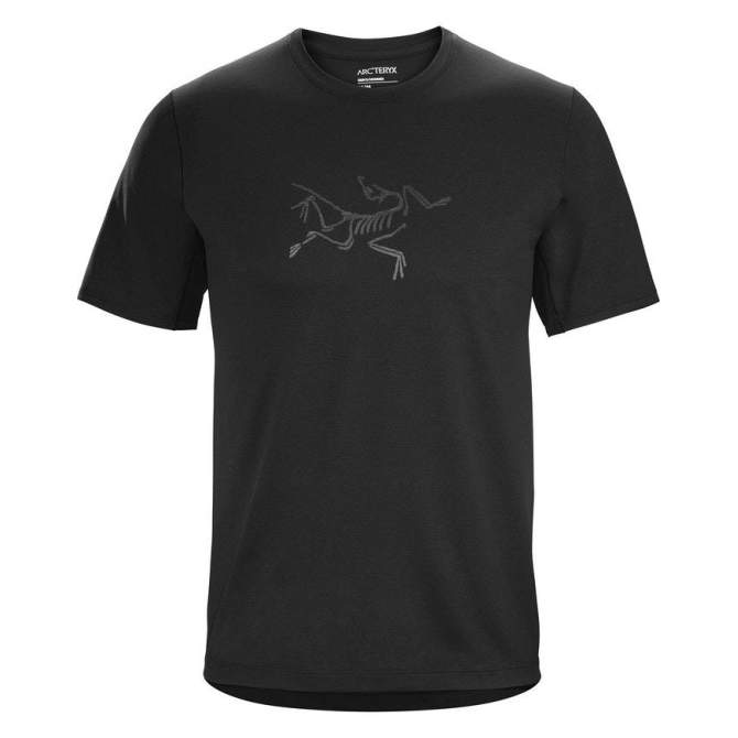 Arcteryx CORMAC LOGO SS MEN'S, M, Black