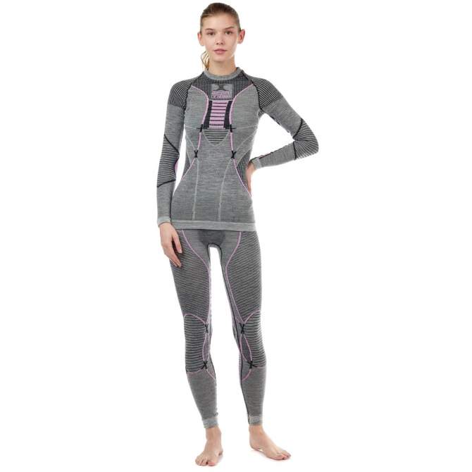 X-BIONIC APANI® 4.0 MERINO PANTS WMN, S, Black-Grey