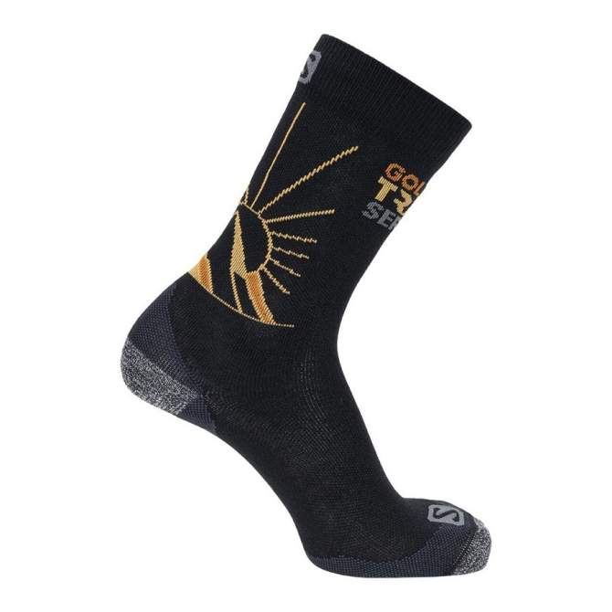 Salomon PULSE GOLDEN TRAIL SERIES, M, Black
