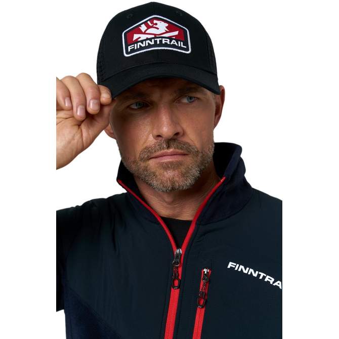 Finntrail Cap 9611, Graphite Red
