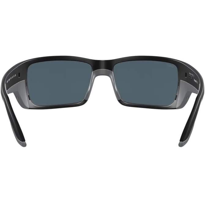 Costa Permit Gray 580P, Matte Black