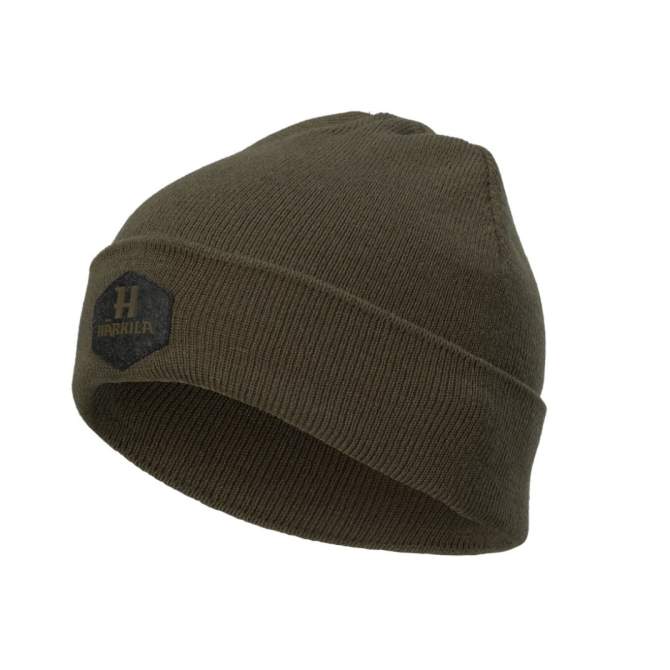 Harkila Driven Hunt Reversible Beanie, Willow green
