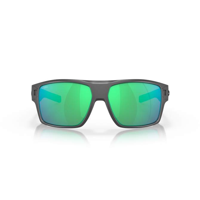 Costa Diego Green Mirror 580G, Matte Gray Frame