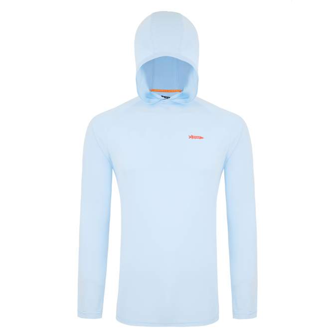 Pike SUNSHIELD HOODIE, Sky Blue