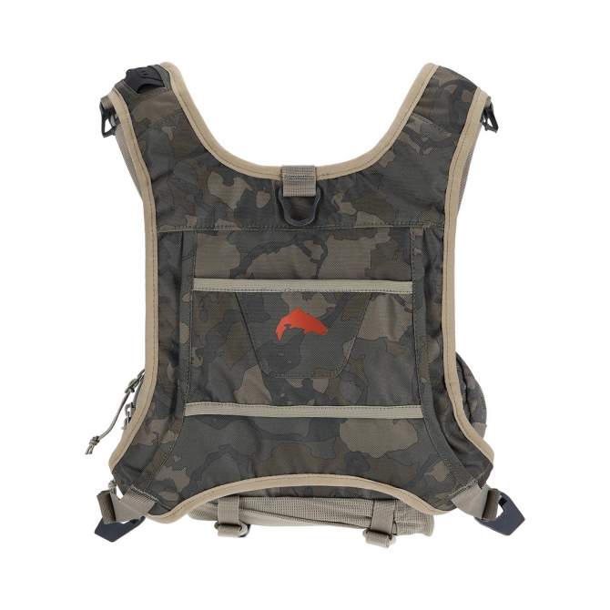 Simms Tributary Hybrid Chest Pack 3L, Regiment Camo Olive Drab