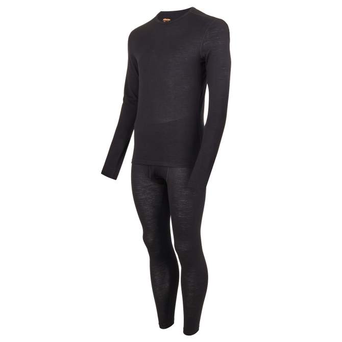 Термобельё Pike Merino Midweight, чёрный