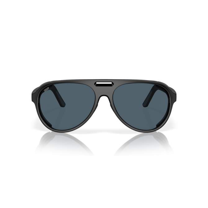 Costa Grand Catalina Gray 580P, Matte Black