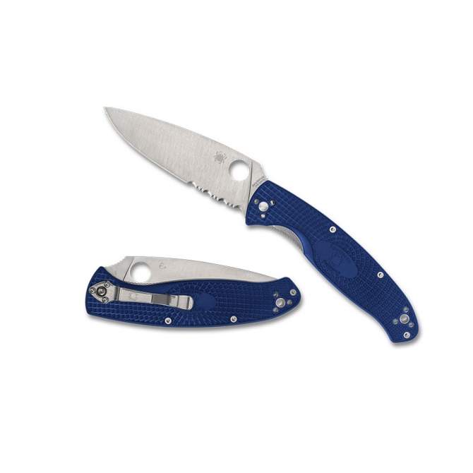 Spyderco Resilience Lightweight CPM S35VN Blue, клинок PS 10,8 см