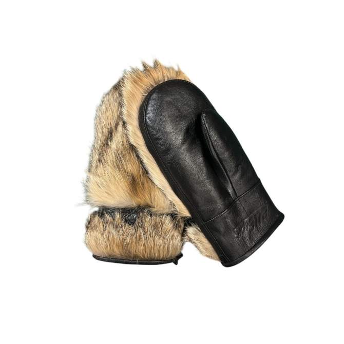 Рукавицы Беркаль Волк-Овчина, чёрный