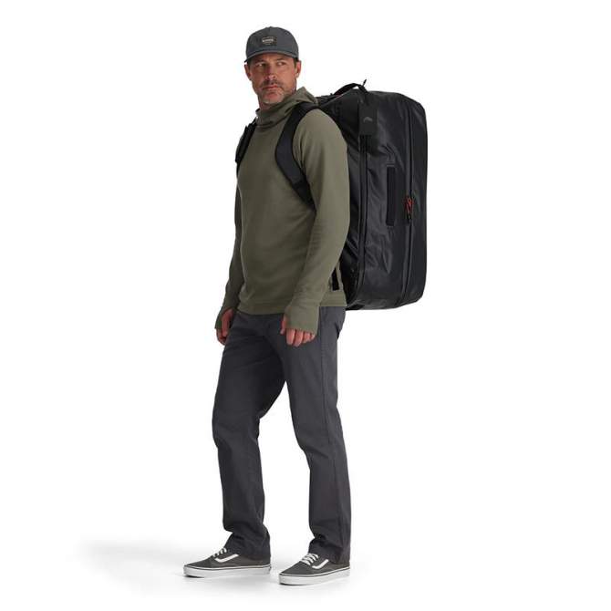 Simms Tailwind 80L Duffel, Black