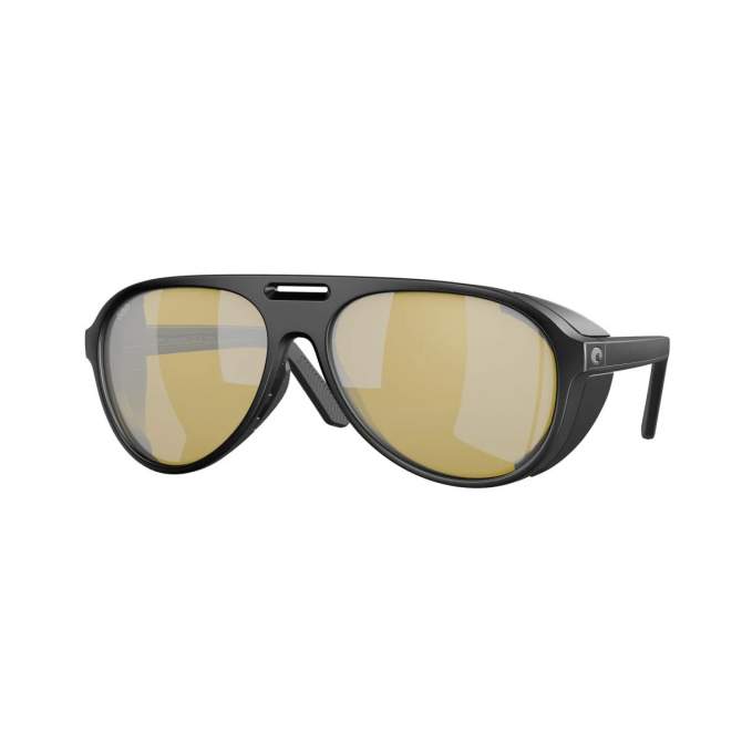 Costa Grand Catalina Sunrise Silver Mirror 580G, Matte Black
